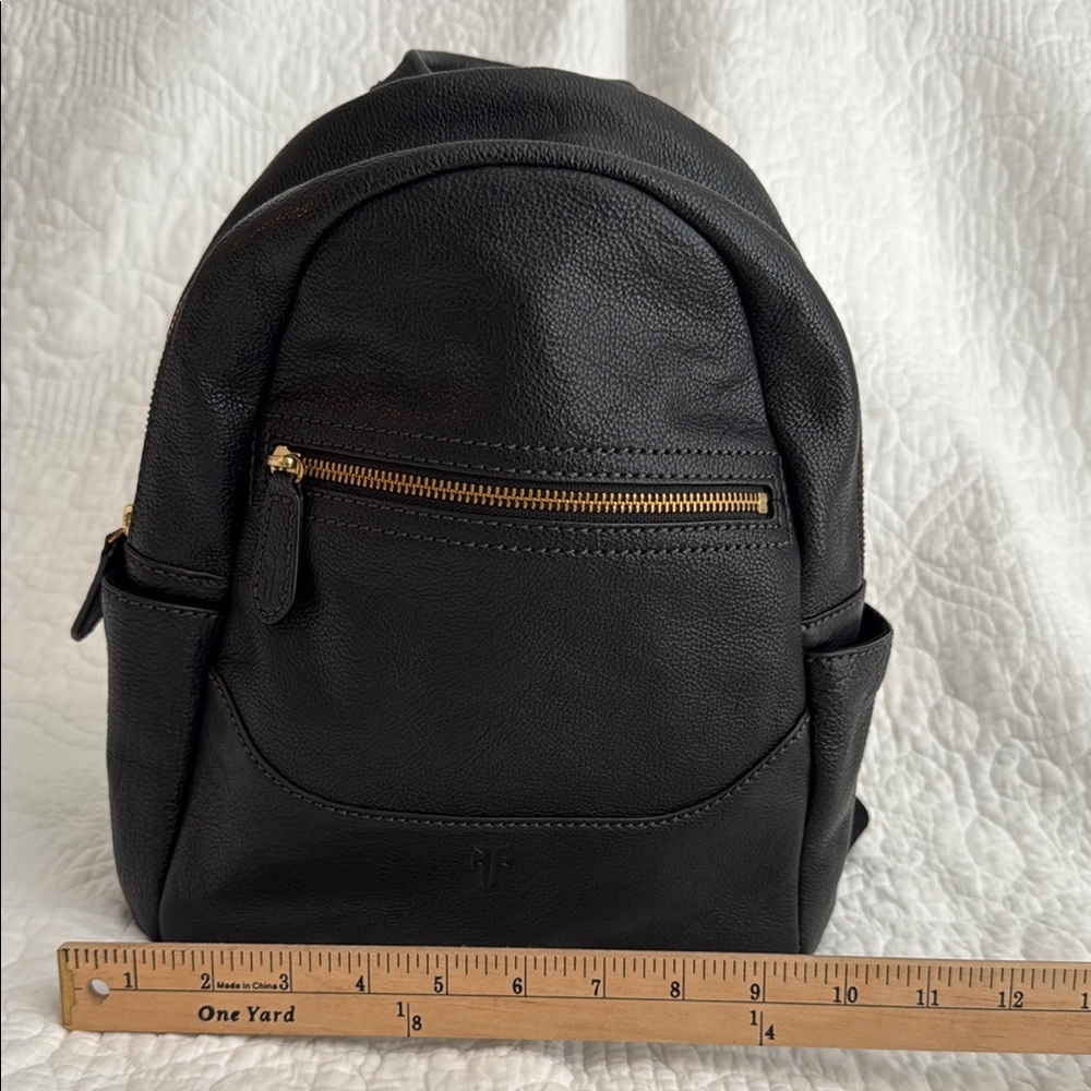Frye Black Leather Backpack - Picture 12 of 12